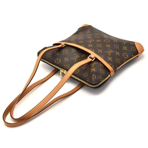Louis Vuitton Kusan GM Monogram Shoulder Bag Brown Gold Metal Fittings - Picture 4 of 7
